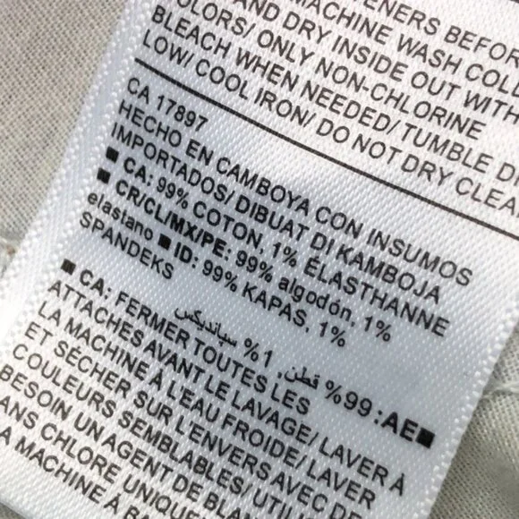 LIKE NEW DISTRESS OLD NAVY BUTTONFLY JEAN SKIRTS 2/26 😎 - Picture 9 of 11